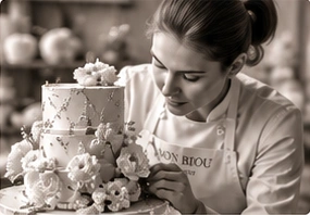Первый торт Mon Bijou